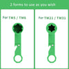 For VorWerk Thermomix TM5 TM6  TM21 TM31 Wrench Dough Remover(Green)