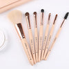 ZOREYA 7-In-1 Makeup Brush Set Brush Blush Brush Foundation Brush With Makeup Brush Bag(New Nude Color)
