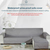 Waterproof Non-slip Pet Cushion One-piece Assemble Sofa Cover, Size:Left-200x270cm(Black Coffee)
