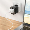 hoco AC15 Walker 3-port PD20W + 2USB Universal Conversion Charger(Black)
