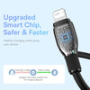 Baseus Pudding Series 2.4A USB to 8 Pin Fast Charging Data Cable, Length:2m(Black)