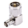 UHF Male to BNC Female Right Angle Adapter