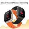 A70 1.96 Inch Health Monitoring Multifunctional IP68 Waterproof Bluetooth Call Smart Watch(Silver Steel)