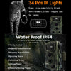 PR3000 2 Inch LCD Screen Infrared Night Vision Wildlife Hunting Trail Camera