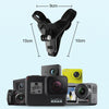 Helmet Belt Mount for GoPro, Insta360, DJI and Other Action Cameras(Black)