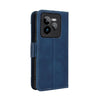 For Realme GT 7 Pro 5G Skin Feel Calf Texture Card Slots Leather Phone Case(Blue)