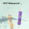USB Charging Fully Automatic Ultrasonic Cartoon Children Electric Toothbrush, Color: White with 3 Heads