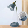 GIVELONG Forest Bird LED Touch Usb Table Lamp With Mobile Phone Holder Bedroom Bedside Night Light(GL362-3 Blue)