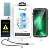For Samsung Galaxy A55 5G RedPepper 360 Full Body Rugged IP68 Waterproof Phone Case(Black)