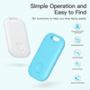 2x Bluetooth Tracker Tags, Key Finder, Anti-Lost Alarm, White, iFindU App