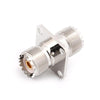 SO239 UHF Female to Female Panel Mount RF Adapter