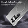 For Samsung Galaxy S25 Ultra MagSafe Frosted Translucent TPU + PC Full Coverage Phone Case(White)