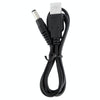 USB Male to DC 5.5 x 2.1mm Power Cable, Length: 1.2m(Black)