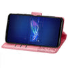 For Asus ROG Phone 6 Butterfly Love Flower Embossed Flip Leather Phone Case(Pink)