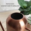 1500ML Household Gardening Stainless Steel Long Spout Heighten Watering Pot, Specification: Matt Black