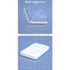 SY-118 15W Foldable Mirror Surface Perpetual Desk Calendar Clock Wireless Charger with Alarm Clock & Three-level Brightness Adjustable Function(White)