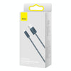 Baseus CALD000516 Dynamic Series 2.4A USB to 8 Pin Fast Charging Data Cable, Cable Length:2m(Dark Grey Blue)