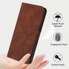 For Asus ROG Phone 8 Crossbody 3D Embossed Flip Leather Phone Case(Brown)