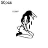 50 PCS Bad Girl Waterproof Dark Tattoo Stickers(CC6367)