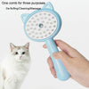 Cat Spray Massage Comb - Blue - Detangling & Cleaning