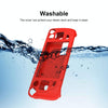For Steam Deck Game Controller Soft Silicone Protective Cover Case With 4pcs Key Cap(Luminous Green)