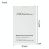 50 White Cardboard Boxes for iPhone 8/7 LCD Screen