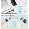 Intelligent Human Induction Portable UVC Sterilizer LED Light Underwear Disinfection Stick Lamp (Black)