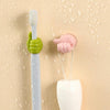 10 PCS Handy Holder Cable Organizer Household Convenience Clip(Pink)