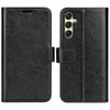 For Samsung Galaxy A16 R64 Texture Horizontal Flip Leather Phone Case(Black)