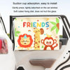 Suction Cup Car Sunshade Children Rear Side Window Insulation Sunscreen Cartoon Car Curtain, Style: Hat Bear