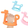 Silicone Baby Teether Anti-Eating Hand Bracelets Baby Teething Stick Toy, Color: Pony Pink