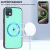 For Samsung Galaxy A12 5G / 4G CX01 Detachable Magsafe Magnetic Card Bag Phone Case(Mint Green)