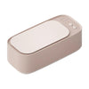 Electrical Ultrasonic Cleaner 3-speed Timing Jewelry Watches Braces Eyeglasses Cleaning Device(Pink)