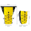WHEEL UP 25L WHFS001 Waterproof Bicycle Backpack Shelf Bag Unilateral Frame Bag Long-distance Trip Bicycle Bag 25L(Yellow)