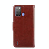 For Itel Vision 1 Pro Crystal Texture Leather Phone Case(Brown)