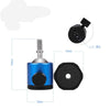 Mini 360 Degree Rotation Panoramic Metal Ball Head for DSLR & Digital Cameras (Blue)