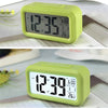 Temperature Type Lazy Snooze Alarm Mute Backlit Electronic Clock(Green)