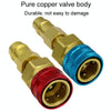 Car Household Air Conditioning And Refrigeration Equipment Fluoridation High And Low Pressure Fittings, Model: Low Pressure