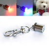 LED Dog Collar Light - Grey - Flashing Red & Blue