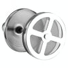 Stainless Steel Manual Foamer with Thickened Double Layer Foaming Filter(800ml)