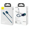 Baseus Superior Series CALYS-C03 2.4A USB to 8 Pin Interface Fast Charging Data Cable, Cable Length:2m(Blue)