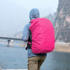 80L Adjustable Waterproof Dustproof Backpack  Rain Cover Portable Ultralight Protective Cover(Pink)