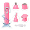 BZ-3563B 4 In 1 USB Shaver Nose Hair Trimmer(Pink)