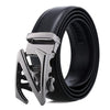 Dandali Casual Men Automatic Buckle Belt Business Soft Leather Pants Band, Length (cm): 120cm(ZD-12)
