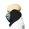 FG-MA-027 Halloween Mask Voice Control LED Cold Light Terror Cosplay Mask