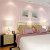 Modern Minimalist Bedroom Living Room Self-Adhesive Non-Woven Wallpaper Sticker, Specification: 0.53 x 3 Meters(7066 Light Pink)