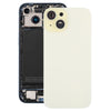iPhone 15 Battery Cover with MagSafe & Camera Lens Cover - Yellow