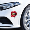 20x19cm Lip Car Stickers Body Bumper Scratch Stickers