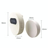 Self-Powered Wireless Doorbell, 180m Range, IP68, UK Plug, White