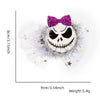 Halloween Hair Clips Hair Accessories Kids Party Dress Up Jewelry, Style: Demon Bow